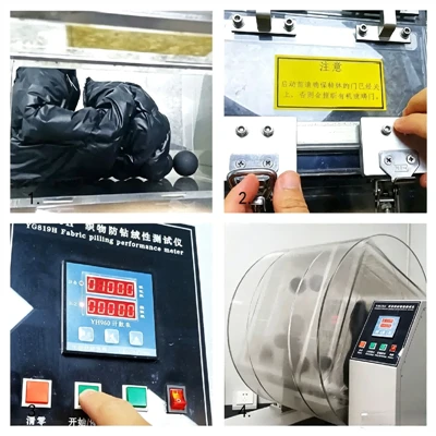 Testen van opblaasbare rubberproducten